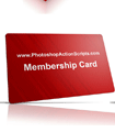 Membership Card Tilted